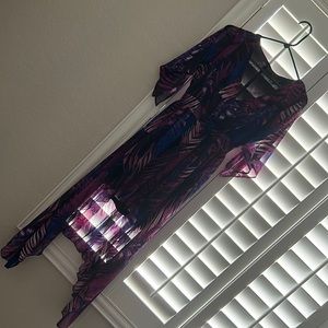 Tropical palm dress